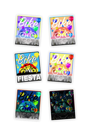 "Bike fiesta" Stickers